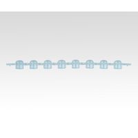 イナ・オプティカ 8連チューブ用ドームキャップ 125入 C-028 1袋(125個) 2-6672-05（直送品）