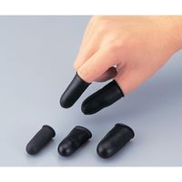 鈴木ラテックス 指サック(導電ペブル) うすーA 1袋(100個入) ウス-A 1袋(100個) 2-7516-01（直送品）