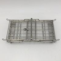 アズワン 折りたたみ式試験管立て OSS40-10 1個 2-7863-06（直送品）