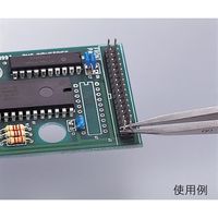 RUBIS MEISTER ピンセット SA(耐酸鋼)製 No.00B 00B-SA 1本 2-8028-04（直送品）