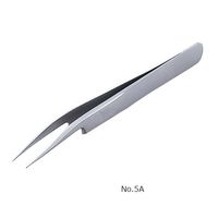 RUBIS MEISTER ピンセット SA(耐酸鋼)製 No.5A 5A-SA 1本 2-8028-14（直送品）