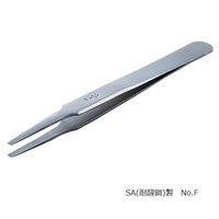 RUBIS MEISTER ピンセット SA(耐酸鋼)製 No.F F-SA 1本 2-8028-20（直送品）
