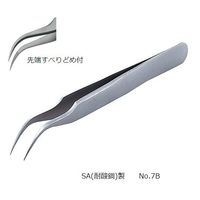 RUBIS MEISTER ピンセット SA(耐酸鋼)製 No.7B 7B-SA 1本 2-8028-18（直送品）