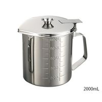 オオモリ 口付ビーカー 2000mL 2-8130-04 1個（直送品）