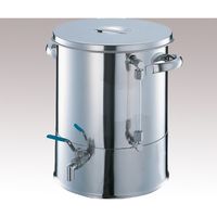 オオモリ ボールバルブ付タンク(液面計付き) 25L 2-8131-01 1個（直送品）