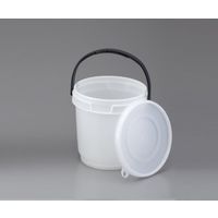 伸和 密閉バケツ・ミニ(丸) 3L 2-8641-01 1個（直送品）