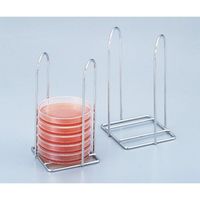 アズワン シャーレスタンド φ90サス 6枚収納 3-468-05 1個（直送品）
