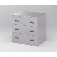 アズワン ステンレス薬品保管庫 S-690 1個 3-477-01（直送品）