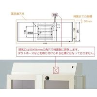 アズワン 排気機能付薬品庫用ファンユニット 3-5318-11 1個（直送品）