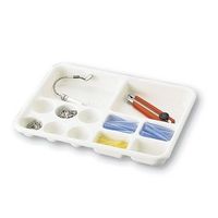 アズワン 実験台引出しトレー 260×350×45mm コンビ 1個 3-5340-04（直送品）