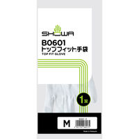 【ウレタン背抜き手袋】 ショーワグローブ 指先ポリウレタンコート ソアテックトップフィット手袋 B0601 ホワイト M 1双