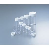 マルエム スチロールねじ瓶 14mL 100本入 No.3 1箱(100個) 4-1024-03（直送品）