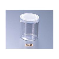 マルエム スナップカップ(サンプル瓶) 60mL 1箱(50本入) No.50 1箱(50個) 4-3023-04（直送品）