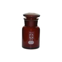 アズワン 共通摺合わせ広口試薬瓶 茶褐色 30mL 4-5032-01 1本（直送品）