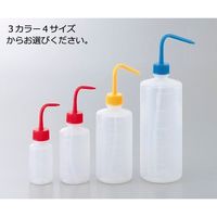 アズワン 洗浄瓶カラフルバリエ細口 レッド 500mL 4-5663-03 1本（直送品）