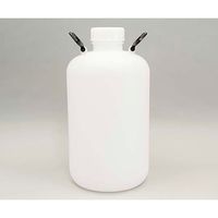 三宝化成 広口瓶(HDPE製) 30L 取手付 5-011-06 1本（直送品）