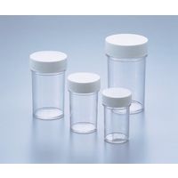 アズワン スチロールT型瓶 140mL 白 5-027-01 1本（直送品）