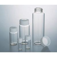 マルエム スクリュー管瓶 4mL 透明 1本 No.1 5-098-03（直送品）