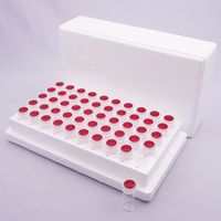 アズワン ホルダー付サンプル管瓶 5mL 50本入 5-100-03 1箱(50本)（直送品）