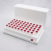 アズワン ホルダー付サンプル管瓶 4mL 50本入 5-100-02 1箱(50本)（直送品）