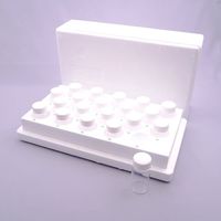 アズワン ホルダー付スクリュー管瓶 20mL 20本入 5-101-06 1箱(20個)（直送品）