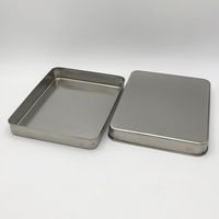 松本製器 ステン蓋付バット (300×240×41mm) No.4 1個 5-173-11（直送品）