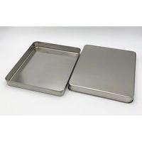 松本製器 ステン蓋付バット (360×300×41mm) No.6 1個 5-173-13（直送品）