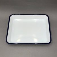 オオモリ ホーローバット 八ッ切 5-176-02 1個（直送品）