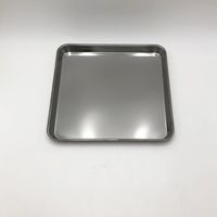 大屋製作所 ステンレス正方皿 (340×340×25mm) Kー3 1個 5-178-03（直送品）