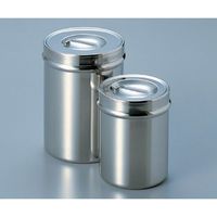 アズワン ステン万能缶 (フタ取手付き) φ120×150mm 5-188-01 1個（直送品）