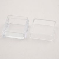 ユニバーサル 非帯電スチロールケース 30×30×18.5mm 10個入 C-2 1箱(10個) 5-359-01（直送品）