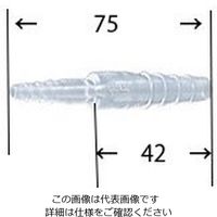 アラム PPチューブジョイント 異径 φ5~9ー8~14.5mm 10個入 PD-ML 1袋(10個) 5-4042-31（直送品）