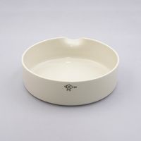 ニッカトー 蒸発ざら(平底)φ120mm 200mL CW-No.5 1枚 5-4045-05（直送品）