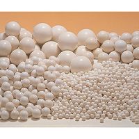 ニッカトー アルミナボール(高純度) SSA-999W-5 1箱(1kg) 5-4058-01（直送品）