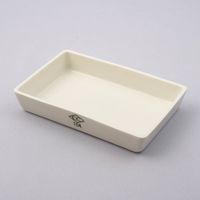 ニッカトー 灰分測定用灰ざら(角型)91×58×15mm CW-3 1枚(1個) 5-4071-03（直送品）