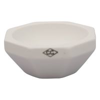 ニッカトー アルミナ角形乳鉢 66×φ50mm HD-01 1個 5-4074-01（直送品）