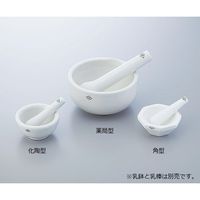 ニッカトー アルミナ角形乳鉢用乳棒 66mm HD-01 1個 5-4075-01（直送品）
