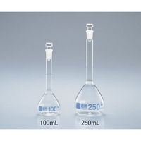 アズワン EMユーロ共栓付メスフラスコ 100mL 5-5363-05 1個（直送品）