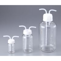 日本メデカルサイエンス ガス洗浄瓶 250mL (PC製) 6-129-01 1本(1個)（直送品）