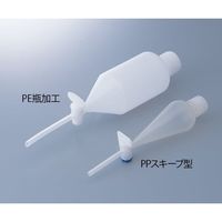 日本メデカルサイエンス ポリ分液ロート スキーブ型 100mL 6-161-11 1個（直送品）
