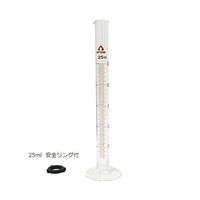 アズワン メスシリンダー(硬質ガラス) 25mL 6-231-04 1個（直送品）