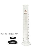 アズワン メスシリンダー(硬質ガラス) 200mL 6-231-07 1個（直送品）
