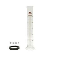 アズワン メスシリンダー(硬質ガラス) 500mL 6-231-10 1個（直送品）