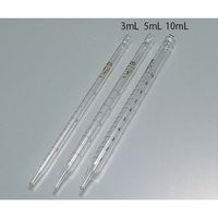 アズワン 培養ピペット(見やすい印刷目盛・硬質ガラス製) 3mL 10本入 6-280-02 1箱(10本)（直送品）