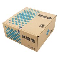 マルエム 試験管(リップ付) φ18×180mm 1箱(50本入) B-18 1箱(50本) 6-296-27（直送品）