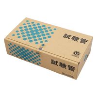 マルエム 試験管(直口) φ12×120mm 1箱(100本入) A-12 1箱(100本) 6-296-34（直送品）