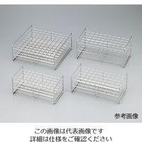 三和化研工業 ステンレス製試験管立 φ18mm 6×10配列 SS18-60 1個 6-302-12