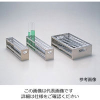 清水アキラ ステンレス打抜型試験管台 φ13.5×40本 6-314-03 1個