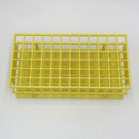 サーモフィッシャーサイエンティフィック アンワイヤー試験管立 φ13mm×72本 イエロー 5970-0213 1個 6-313-03（直送品）