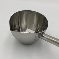 キャンロット オールステンレス製杓子 0.5L 500mm 6-517-02 1本(1個)（直送品）